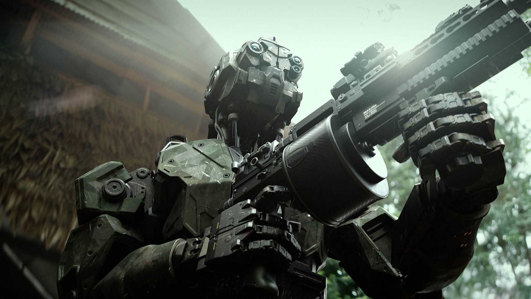 Боевой робот номер 4