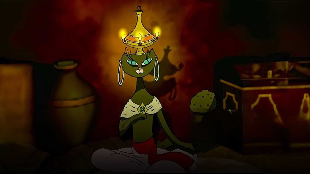 Чирок кутарган мушук