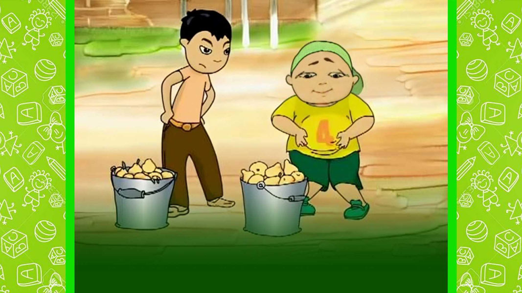 Два ведра груш