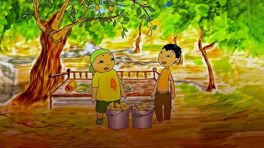 Два ведра груш