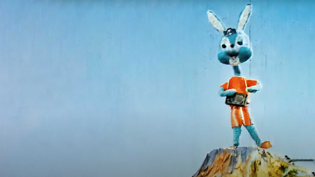 Этот храбрый зайчонок