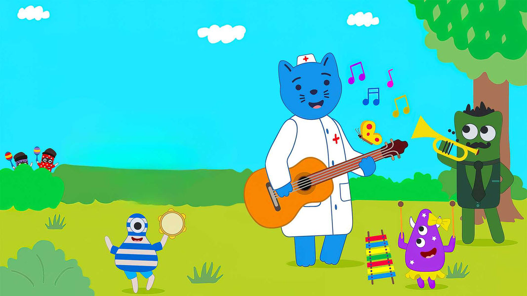 Космический Доктор Кот. Музыка
