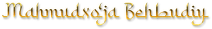 Mahmudxo'ja Behbudiy