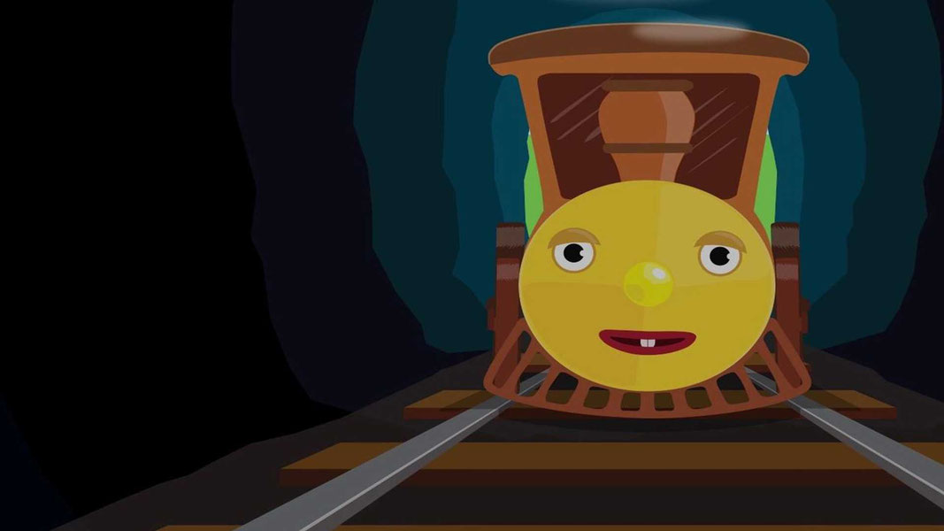 Смышленый паровозик