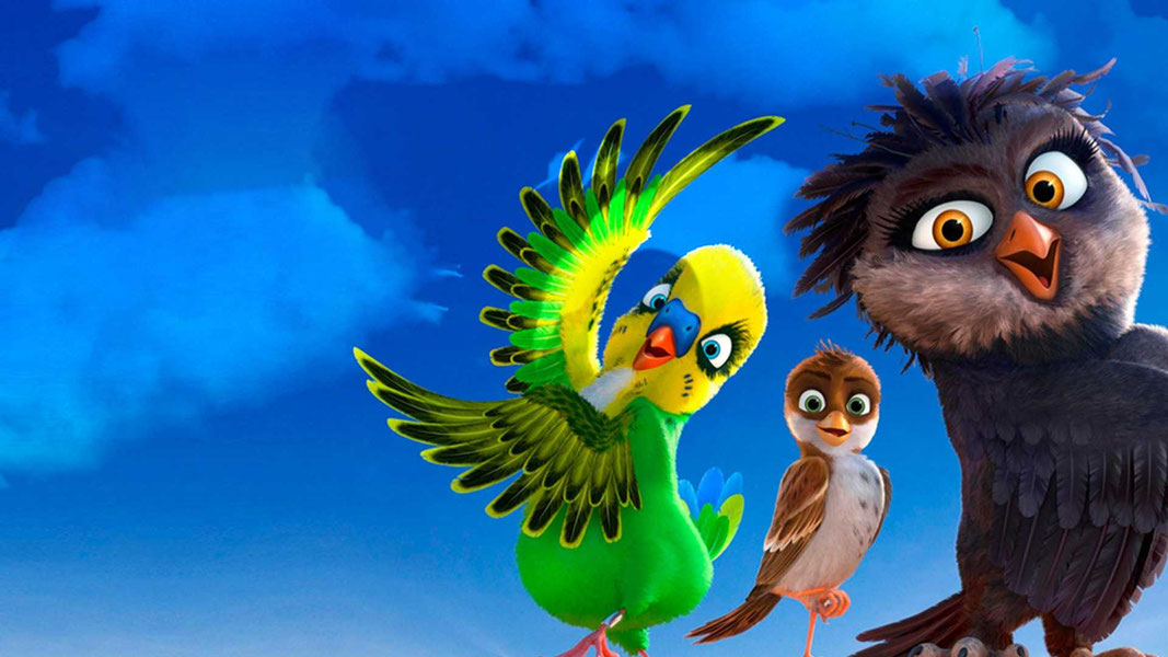 Трио в перьях