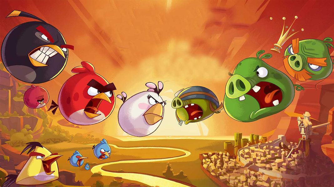 Angry Birds. Сердитые птички