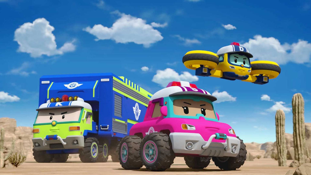 Робокар Поли: Приключение в пустыне!