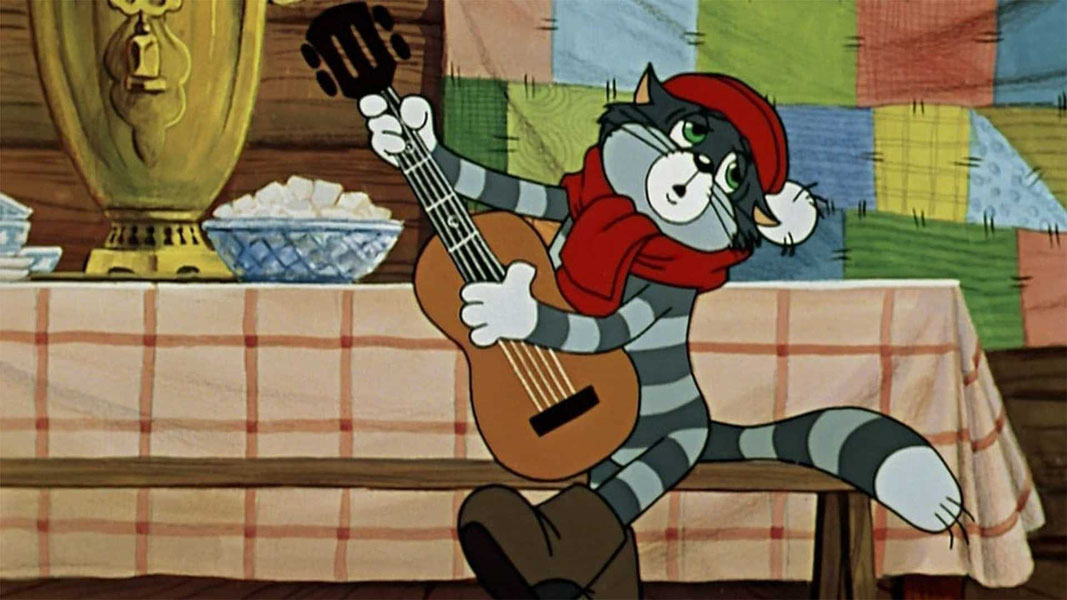 Зима в Простоквашино